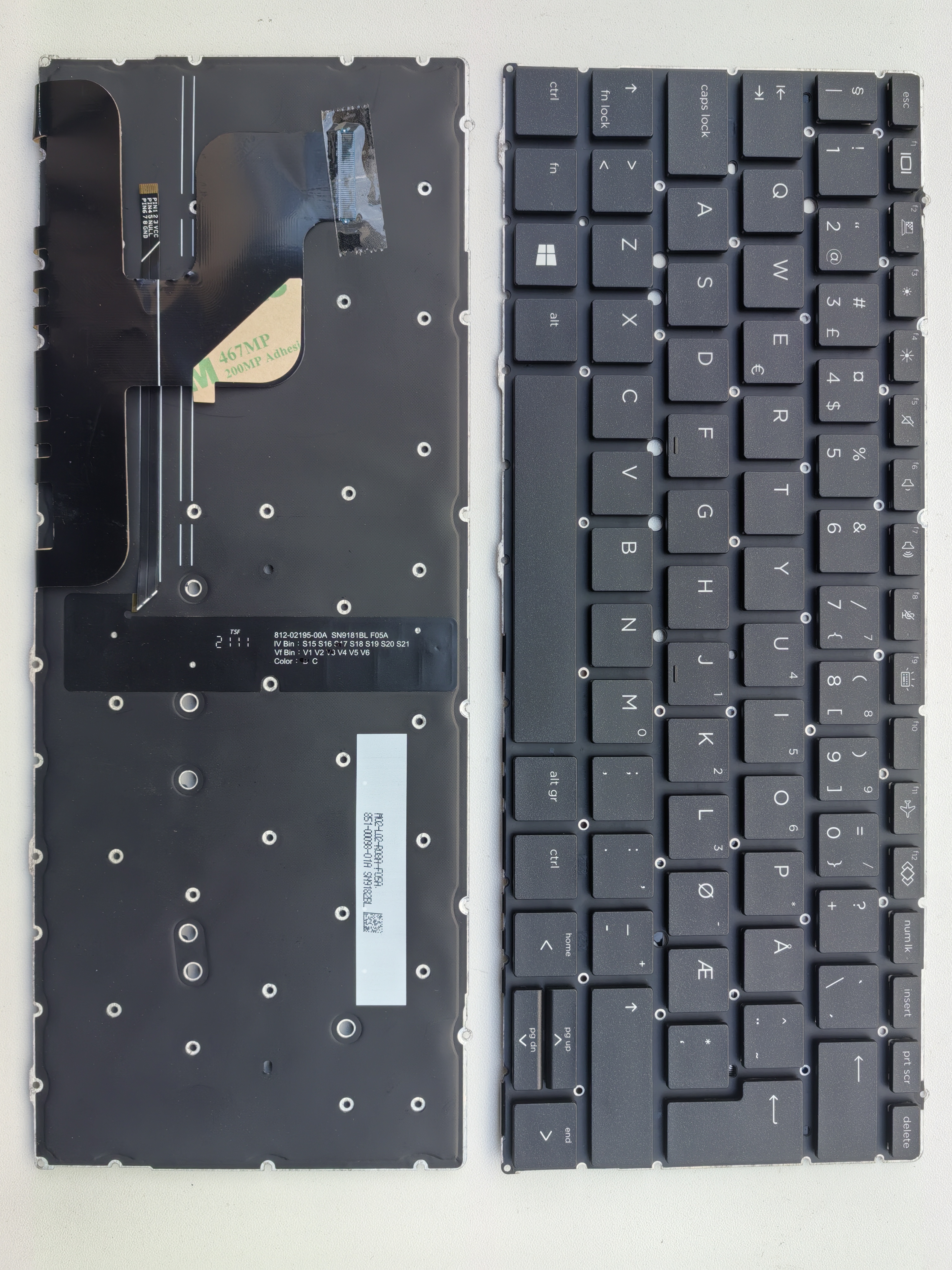 Picture of New Replacement Laptop Keyboard For HP Dragonfly G2/ELITE Dragonfly G2 BLACK Backlit Other Language Layout